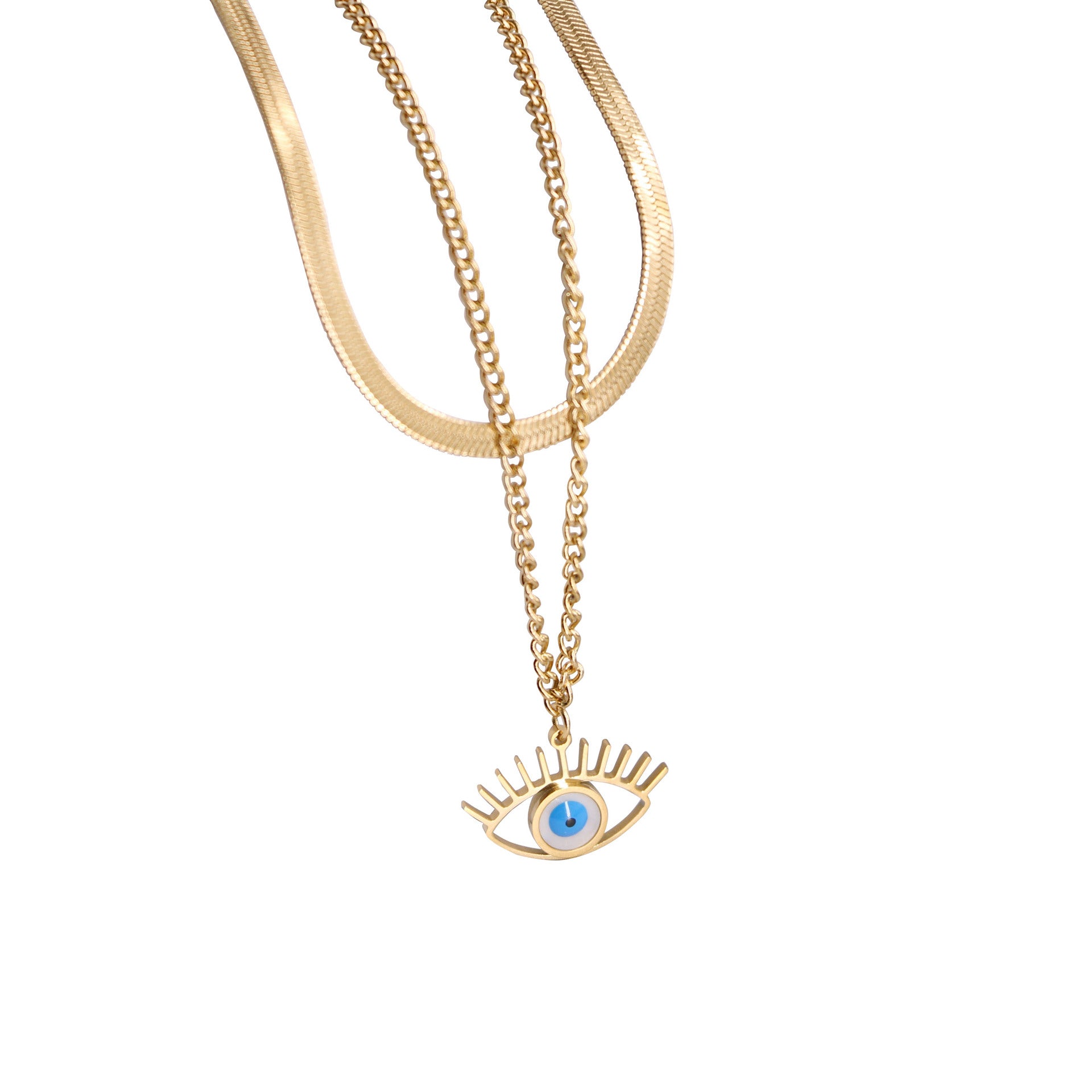 Collares de acero de titanio de doble capa de Madre de Demonio Fritillary